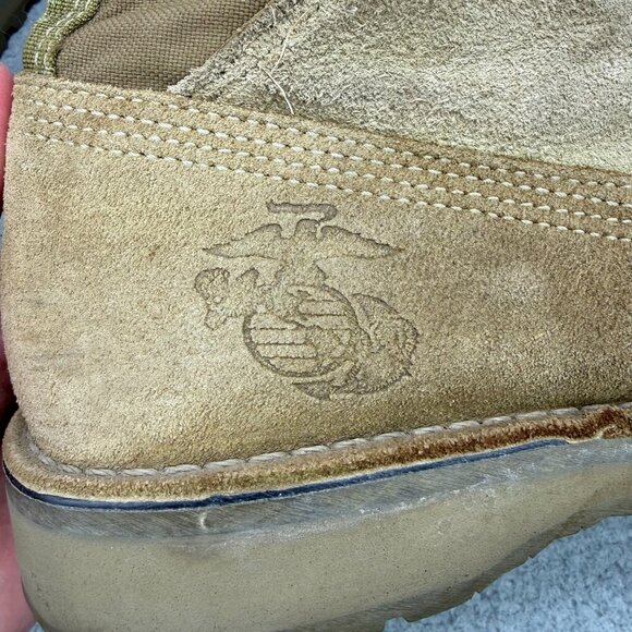 Danner Boots Mens 12 Shoes Brown Marine Hot Military Suede Combat USMC USA Made - Picture 9 of 12